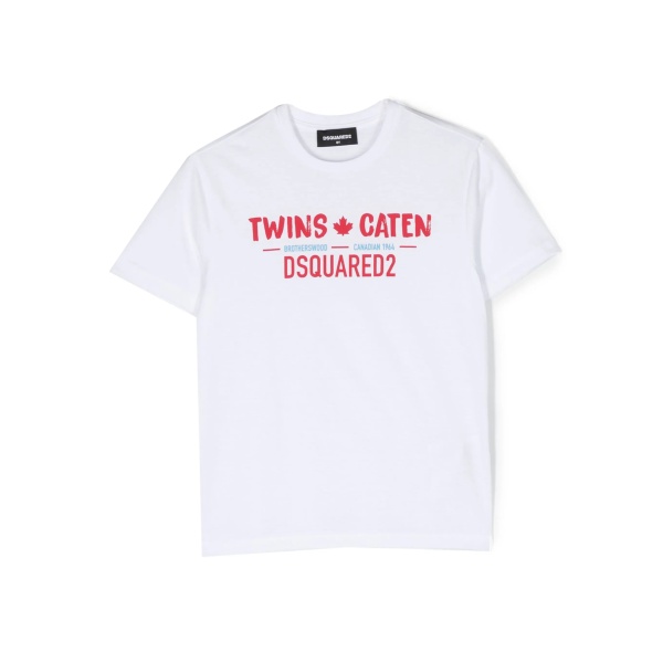 logo-print cotton T-shirt