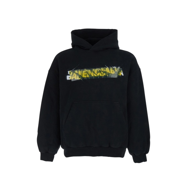 logo-print hoodie