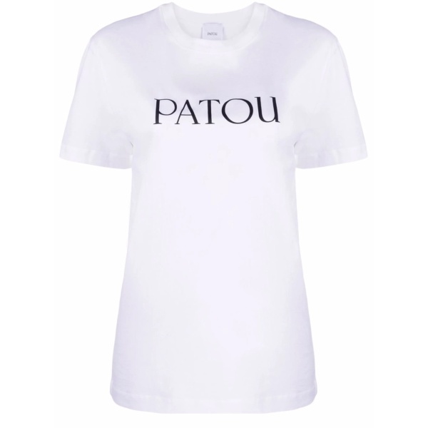 logo-print organic-cotton T-shirt