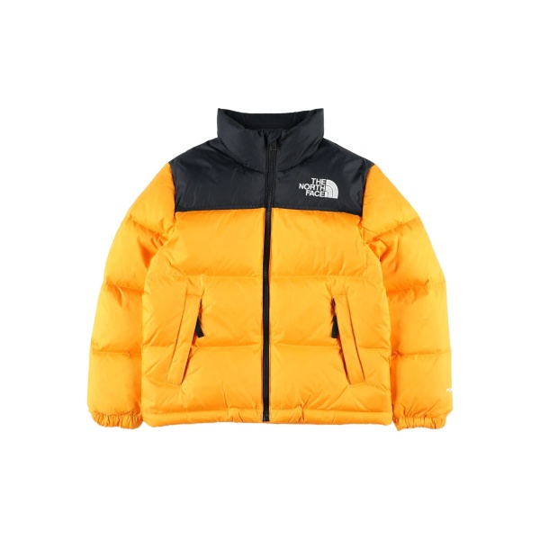 logo-print padded jacket