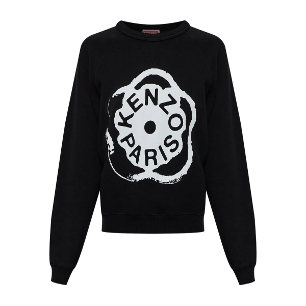 logo print sweater