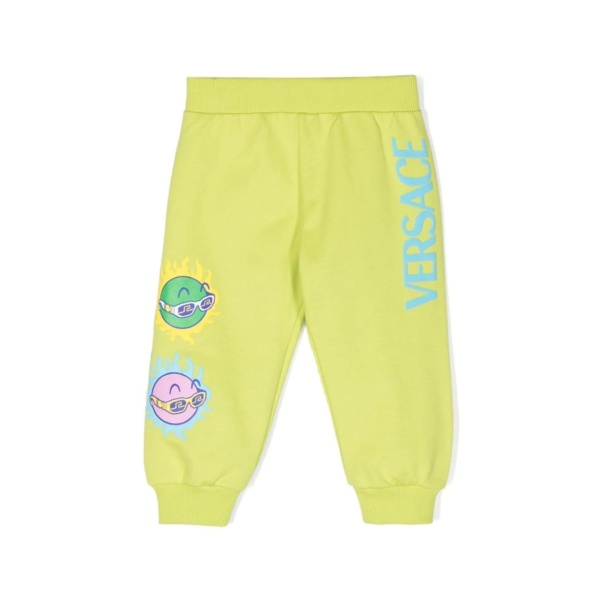 logo-print track pants