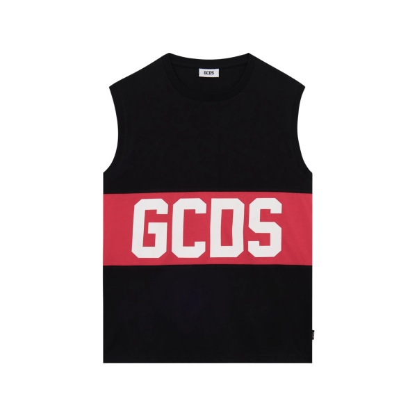 logo sleeveless T-shirt