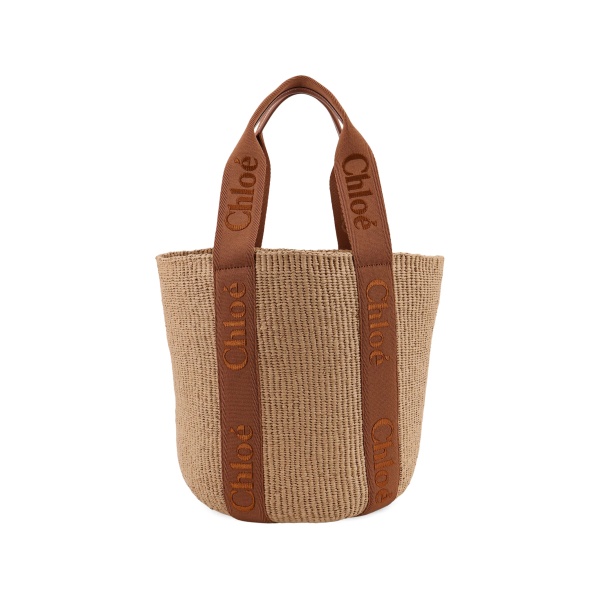logo-straps bucket bag