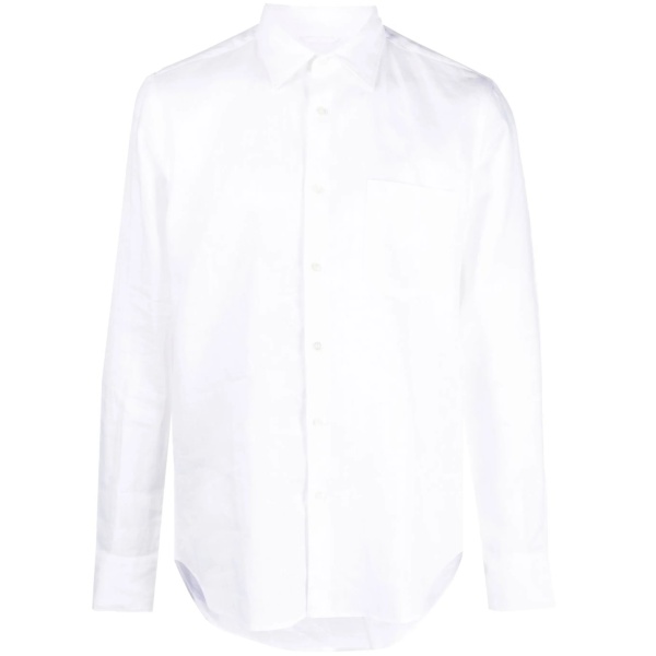 long-sleeve linen shirt