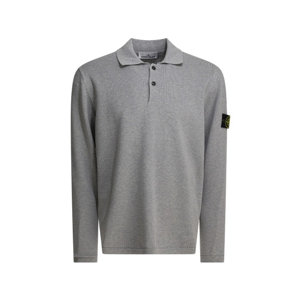 long-sleeve polo shirt