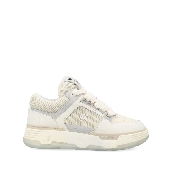 MA-1 panelled leather sneakers