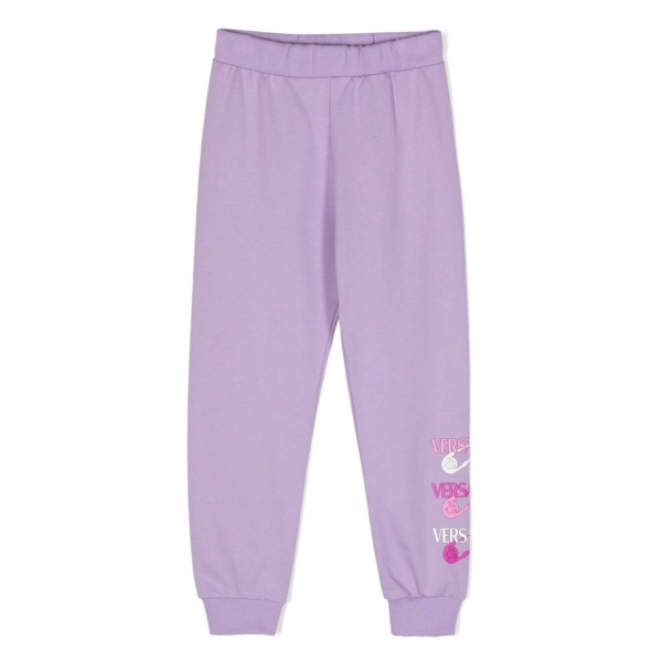 Medusa Safety Pin-print track pants