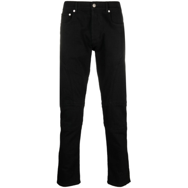 mid-rise skinny jeans