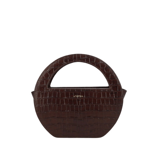 mini Edda embossed tote bag