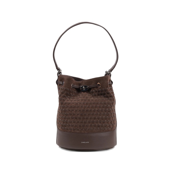 Monda'® leather bucket bag