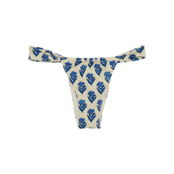 Noelle floral-print bikini bottoms
