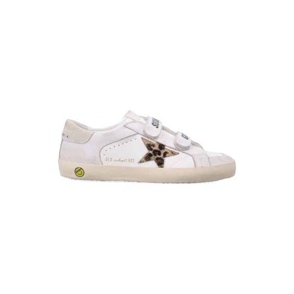 Old School leather sneakers