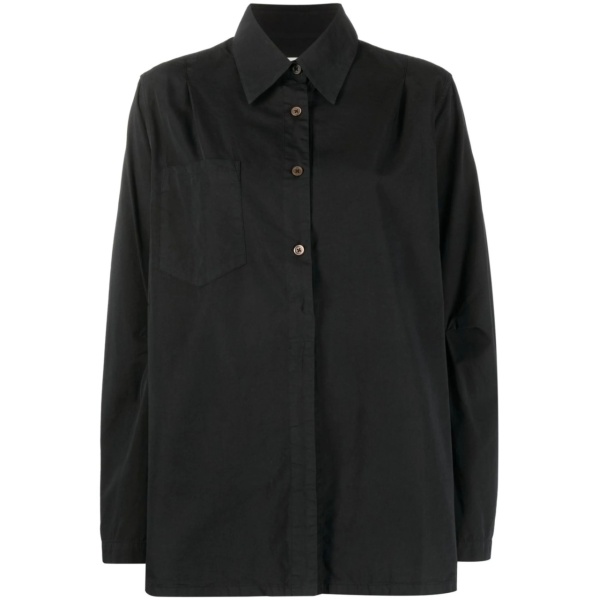 oversized long-sleeve shirt
