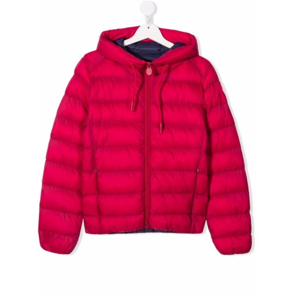 padded hooded jacket