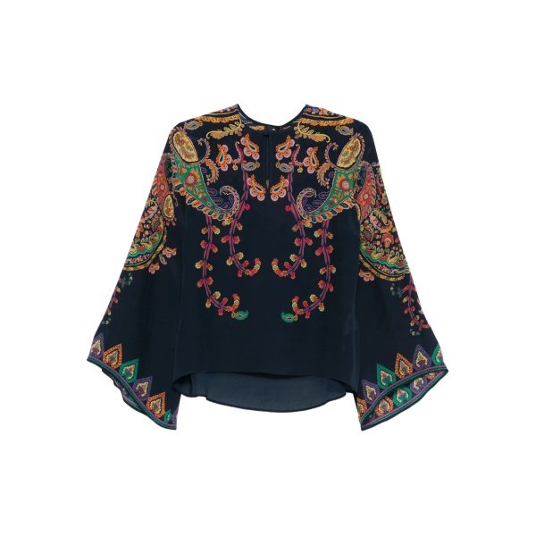 paisley blouse