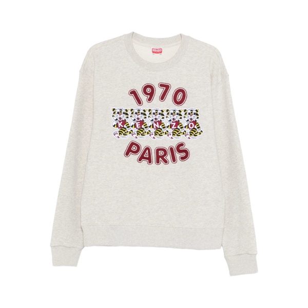 paris graphic crew-neck sweatshirt