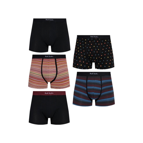 patterned boxers (set of five)