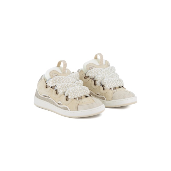 patterned-laces sneakers