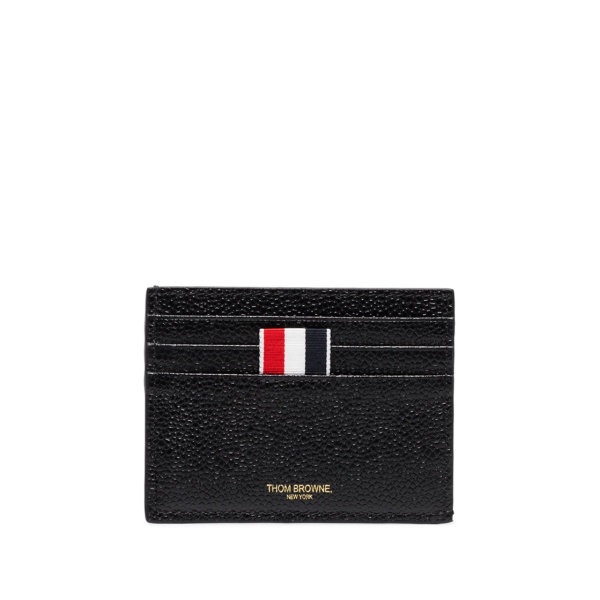 pebbled-leather card holder