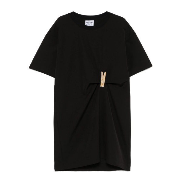 peg-patch midi dress