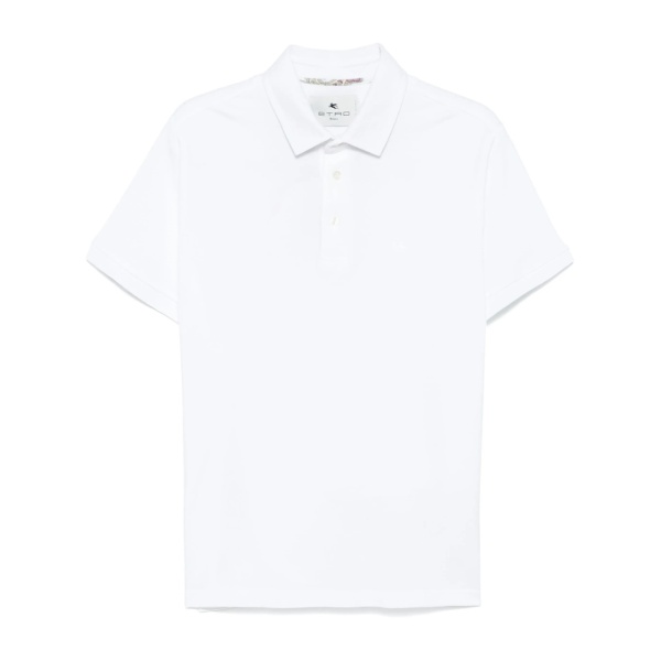 Pegaso-embroidered polo shirt