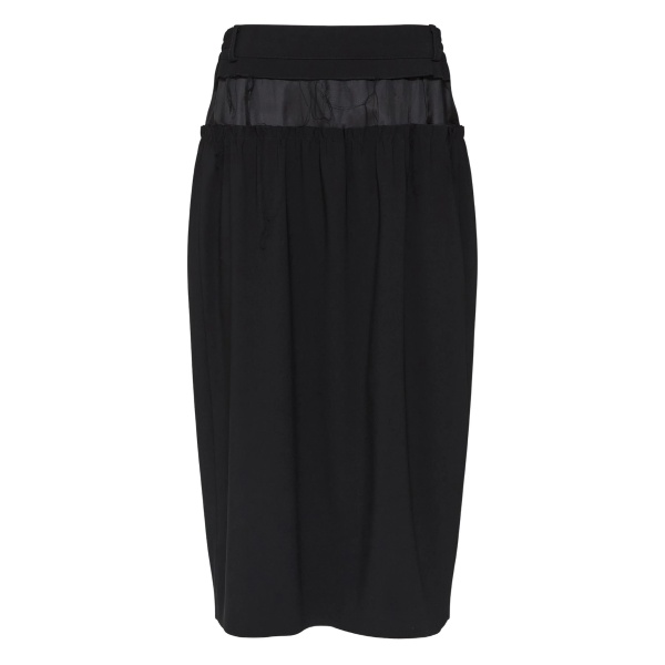 pencil midi skirt