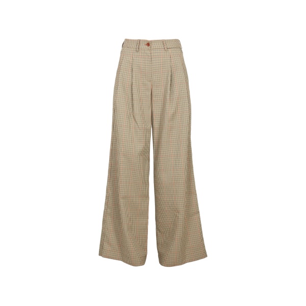pied-de-poule trousers
