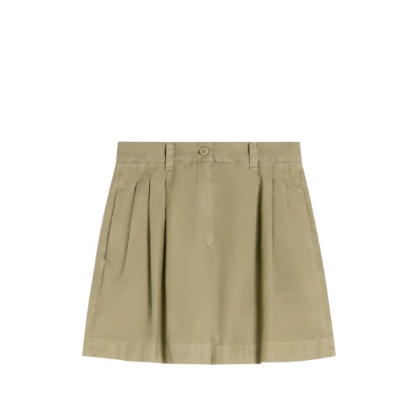 pleated shorts