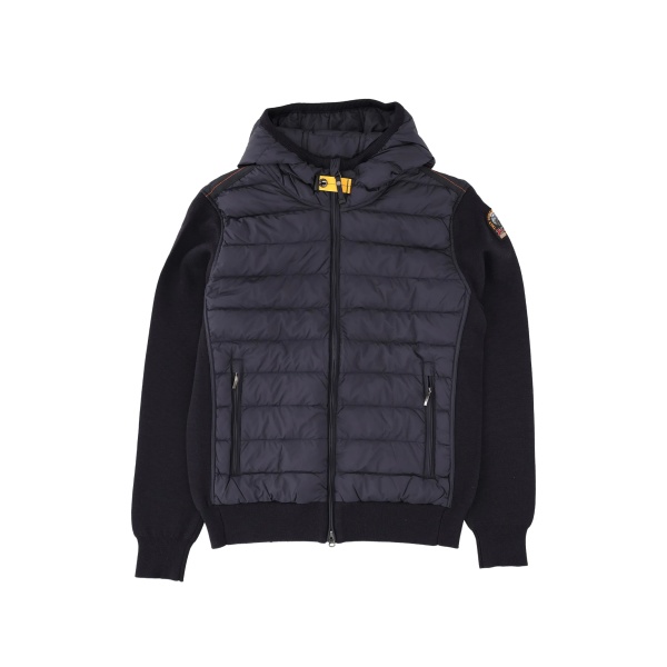 quilted hooded jacket