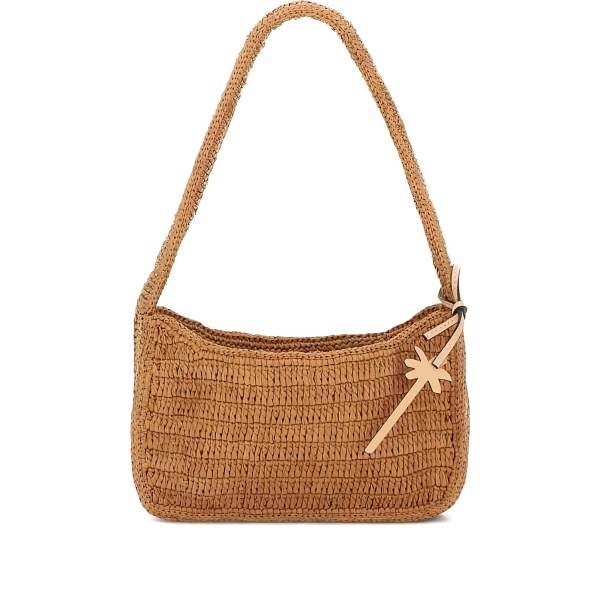 raffia shoulder bag