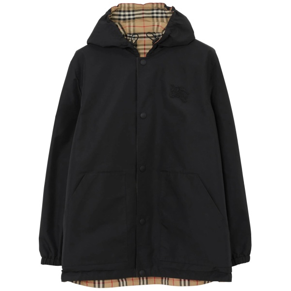 reversible check jacket