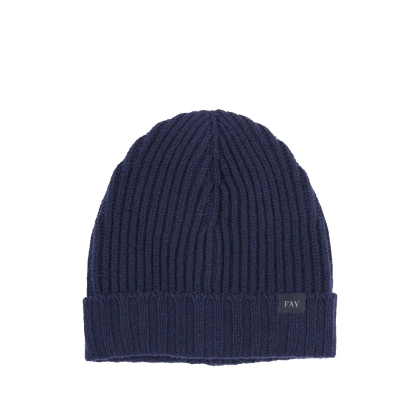 ribbed wool hat