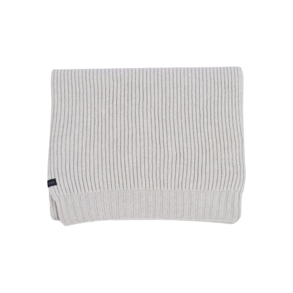 ribbed wool scarf