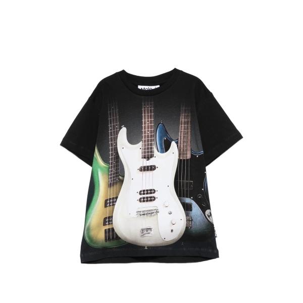 Riley guitar-print T-shirt