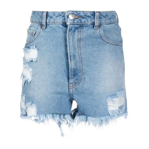 ripped denim shorts