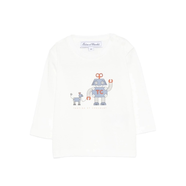 robot-dog print top