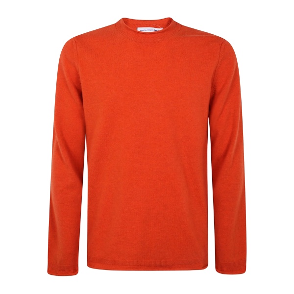 round-neck wool sweater