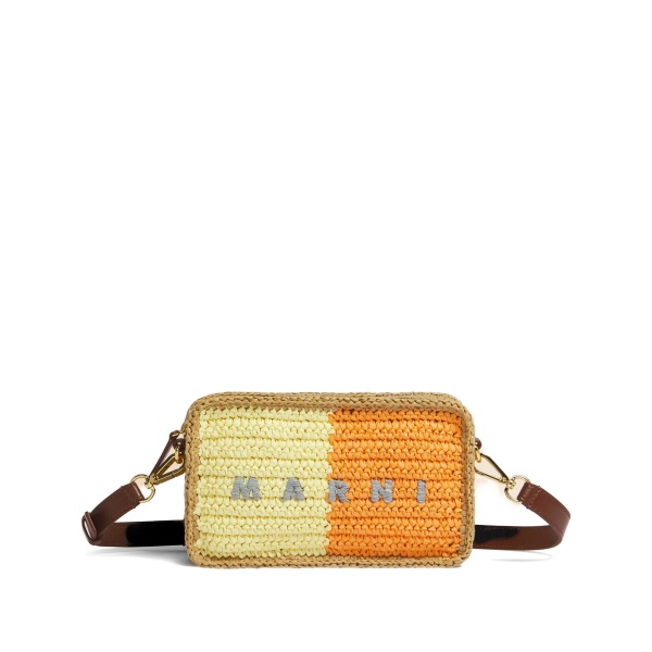 Seaside colour-block camera bag