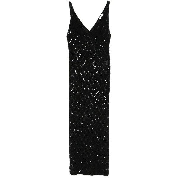 semi-sheer maxi dress