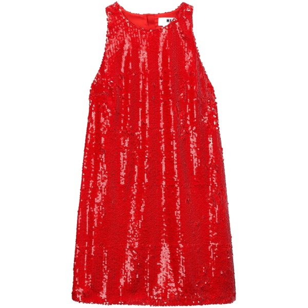 sequin-embellished mini dress