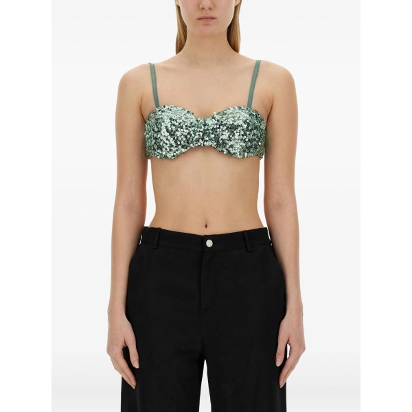sequin embellished top