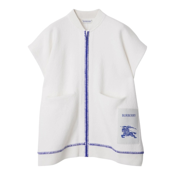 short sleeve logo patch jacket
