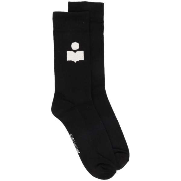 Siloki logo-intarsia socks