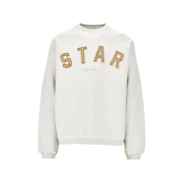 star embroidered sweatshirt