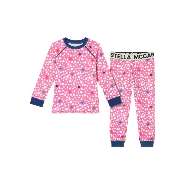 star print pajama set