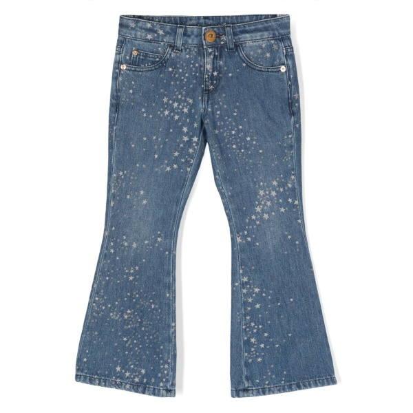 Stars flared jeans