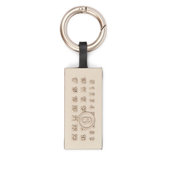 stitched-leather key ring