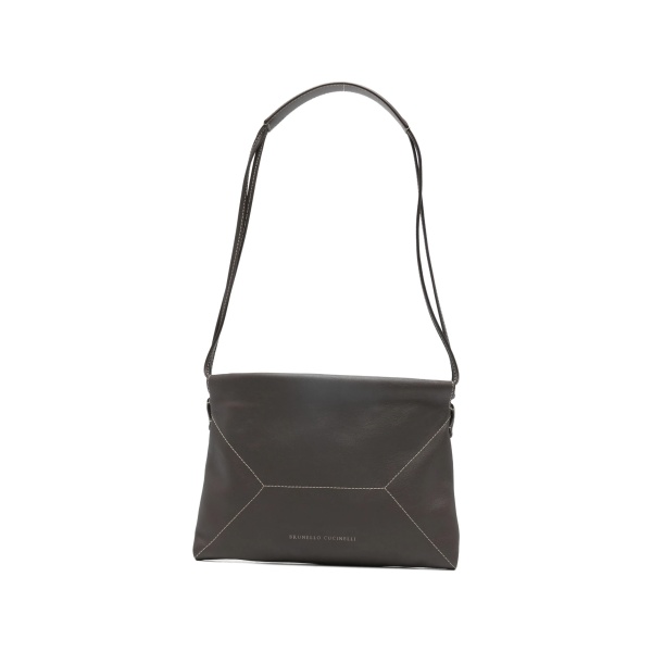 stitched shoulder bag