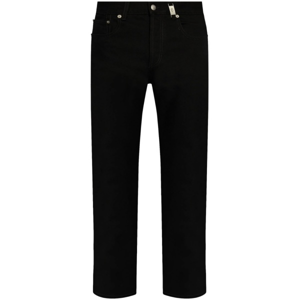 straight-leg jeans